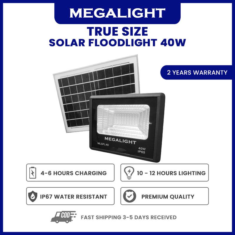 Megalight Solar Floodlight 40 Watts